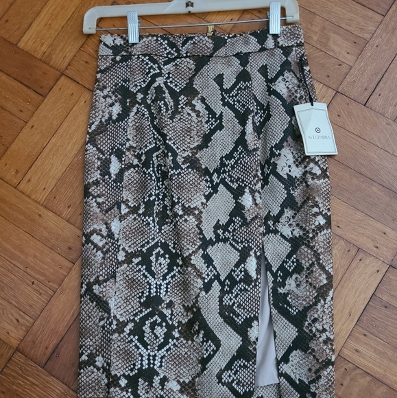 HP🔥NEW W TAGS, ALtuzarra skirt pencil w slit - Picture 2 of 6